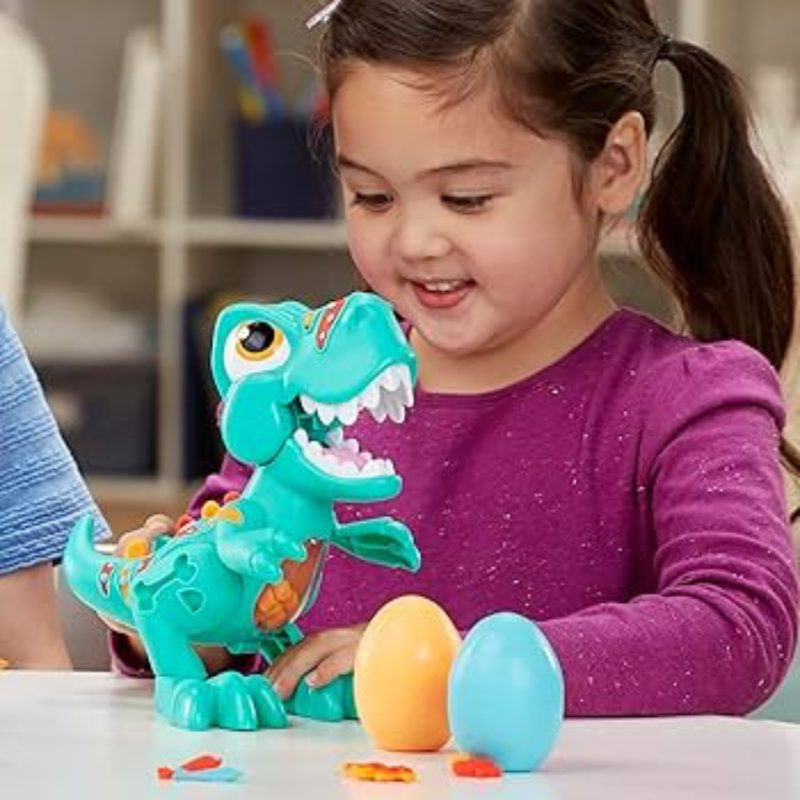 Play-doh t. Rex crunchin&rsquo; dino playset &ndash; fun dough, , medium-null
