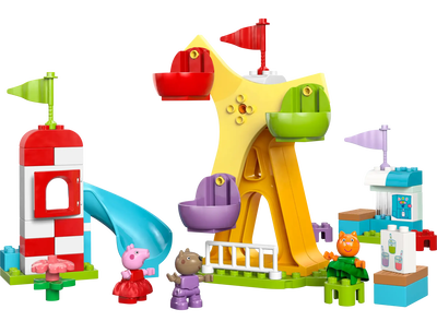 Lego peppa pig 10453 funfair toddler building set, , medium