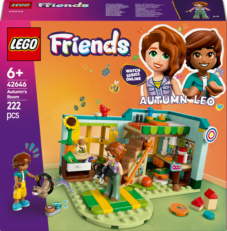 Lego friends autumn&rsquo;s room 42646 for ages 6+ 222pcs, , medium-null