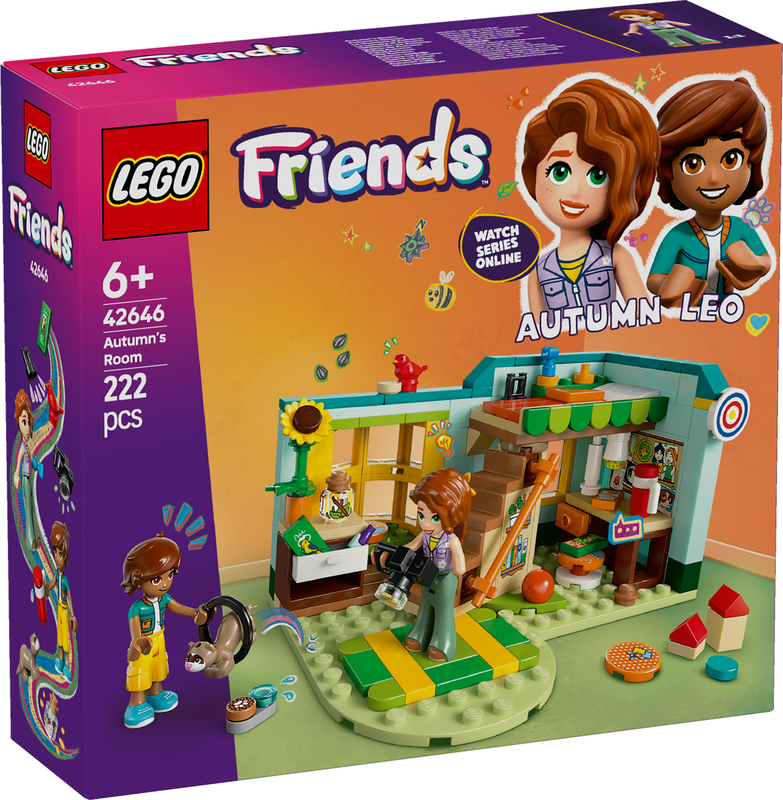 Lego friends autumn&rsquo;s room 42646 for ages 6+ 222pcs, , medium-null