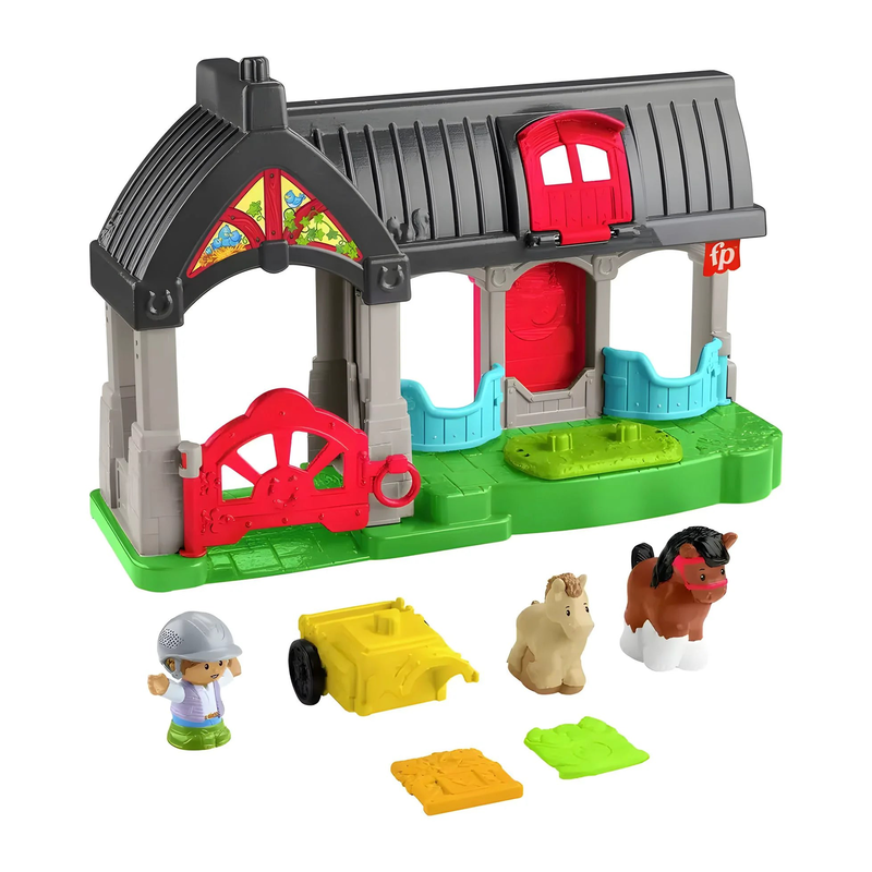 Fisher-price little people stable playset, , medium-null