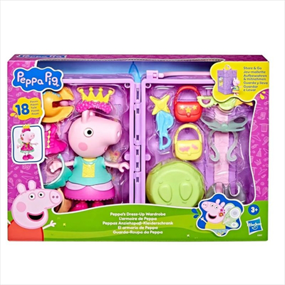 Peppa pig peppas dress up wardrobe g1017, , medium