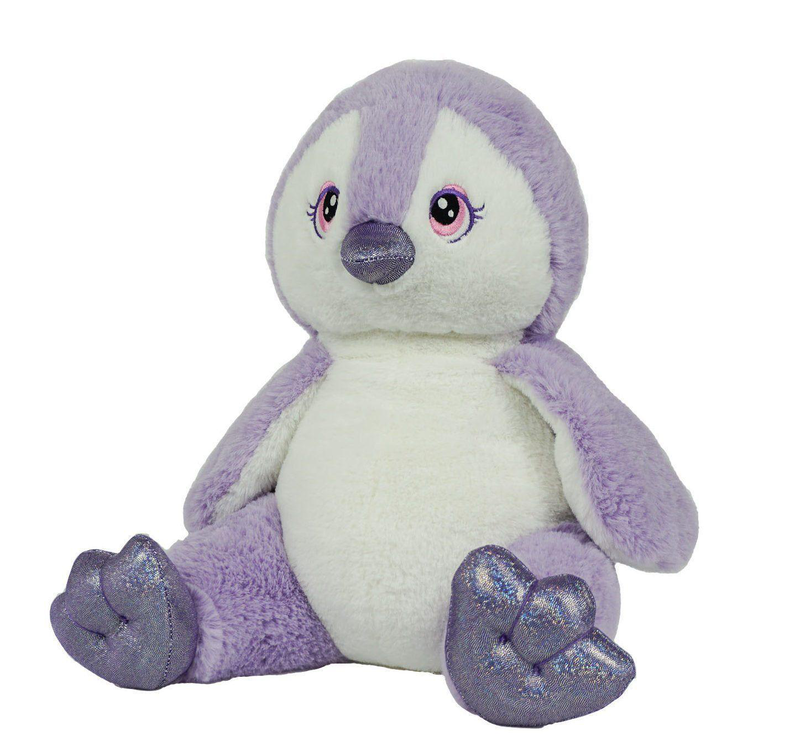 The bear factory 60557 purple penguin plush, , medium-null