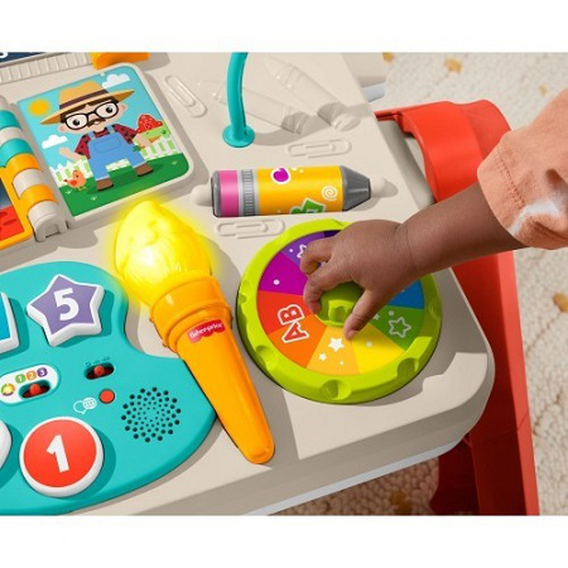 Fisher price laugh & learn 4in1 activity table & easel 6m+ jlm96, , medium-null