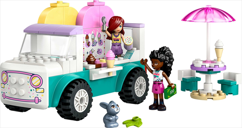 Lego 42644 friends - heartlake city ice cream truck, , medium-null