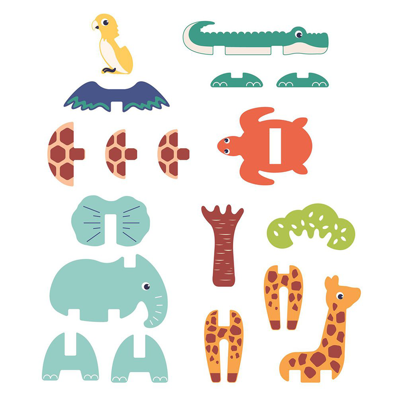 3d foam puzzle, , medium image number null