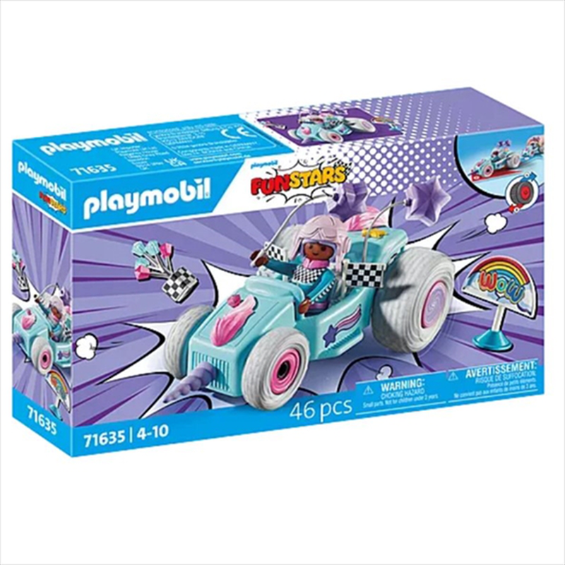 Playmobil 71635 funstars - racing unicorn, , medium-null
