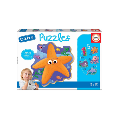 Sea animals puzzles, , medium