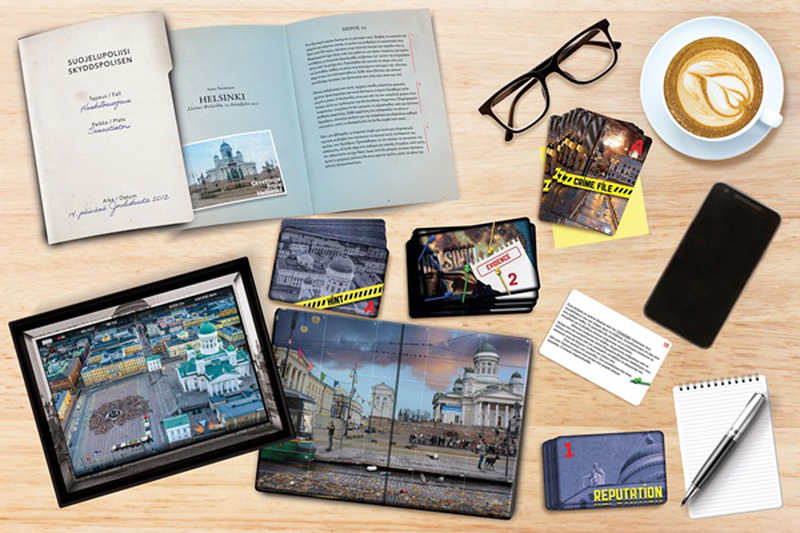 Product image: As games board game crime scene helsinki 2012 for ages 18+ and 1+ players 21708, , medium-null