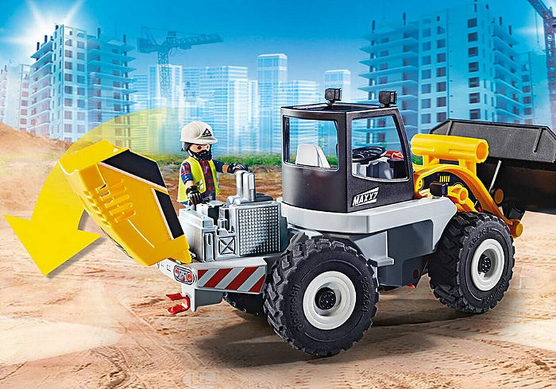 Product image: Playmobil 70445 wheel loader, , medium-null