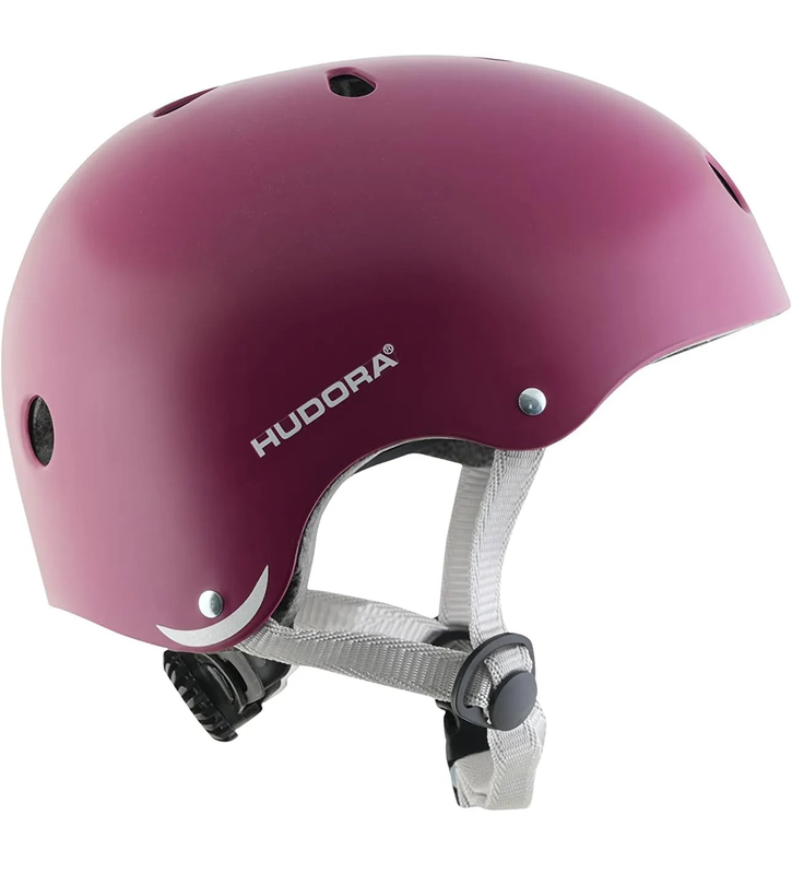 Product image: Hudora skater helmet, berry, size 51–55, , medium-null