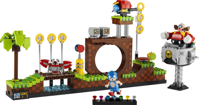 Product image: Lego sonic the hedgehog 21331 green hill zone-null