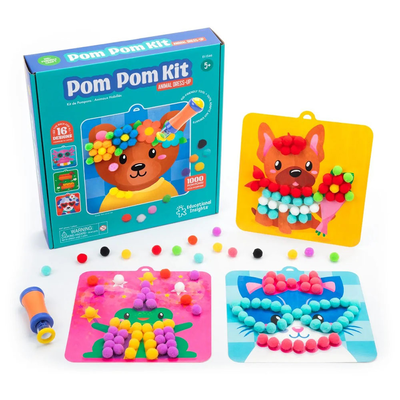 Pom pom animals kit