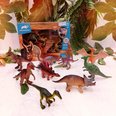 Dinosaur playset 10pcs, , medium