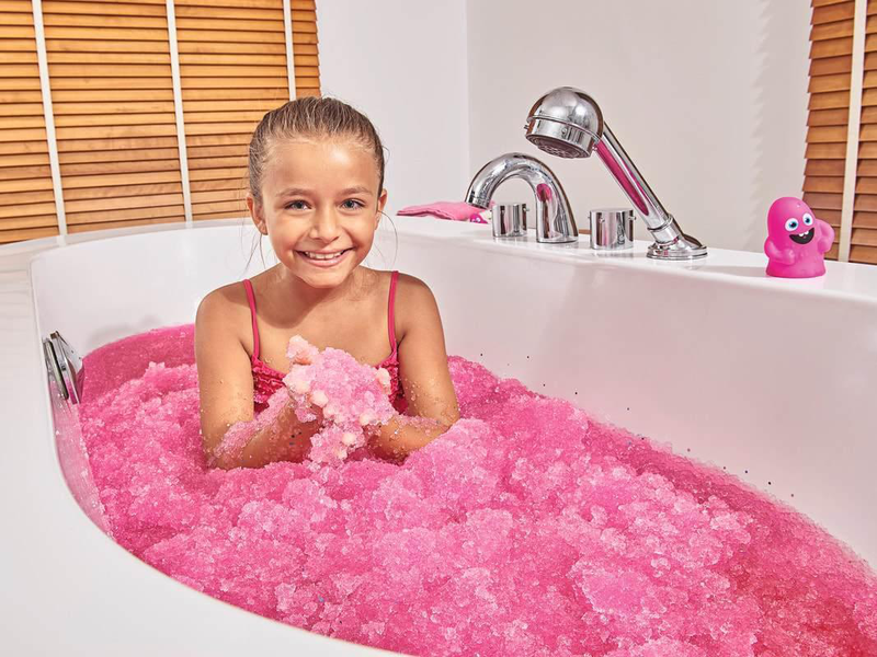 Zimpli kids glitter gelli baff 300g - glittery pink, , medium-null