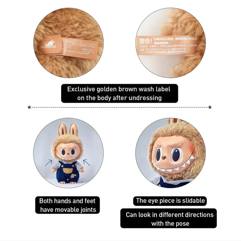 Labubu time to chill-vinyl plush doll, , medium-null