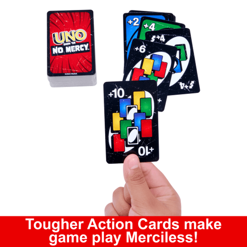 Uno show ‘em no mercy card game, , medium-null