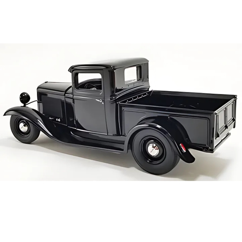 Acme diecast 1/18 1932 ford hot rod pick-up *black beauty*, black, , medium-null