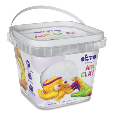 Okto Air clay school white 910ml, , medium