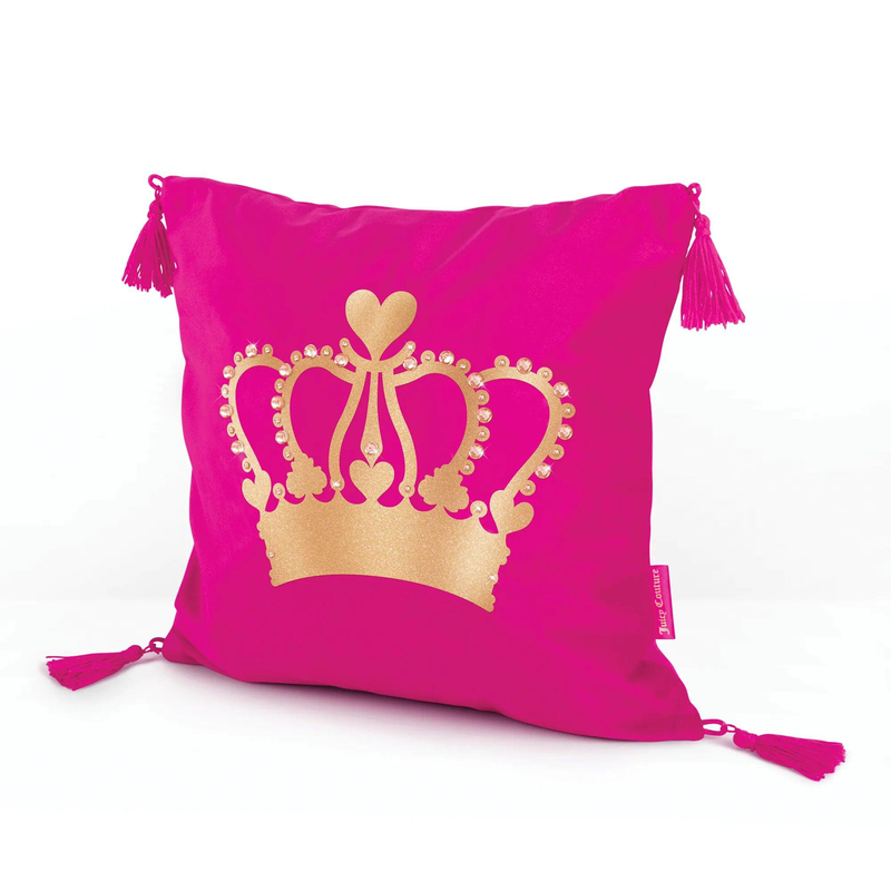 Make it real Juicy Couture diy lux pillow, , medium-null