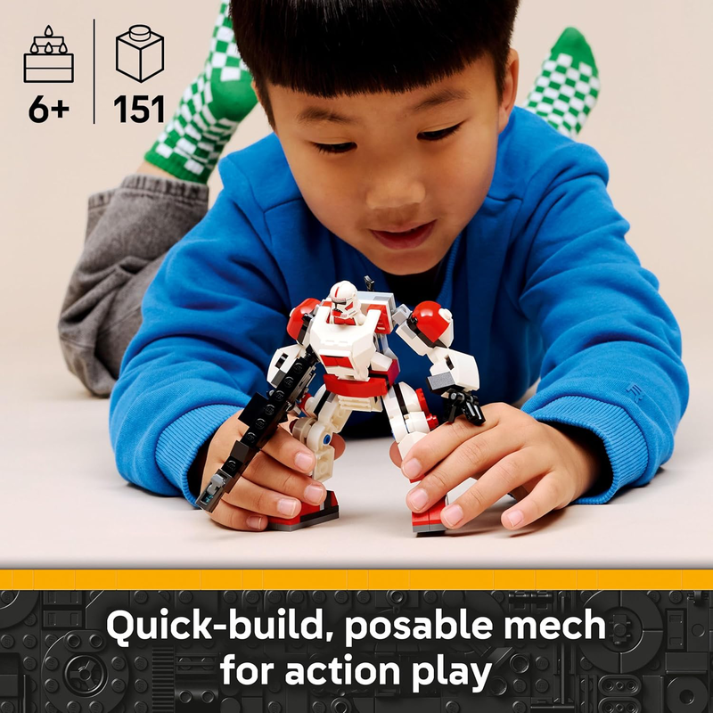 Lego star wars clone shock trooper mech, , medium-null