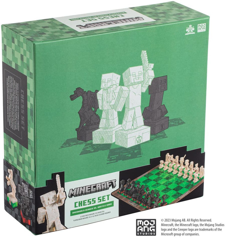 Minecraft chess set noble collection, , medium-null