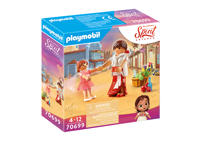 Playmobil 70699 spirit untamed young lucky & mom milagro, , medium image number null