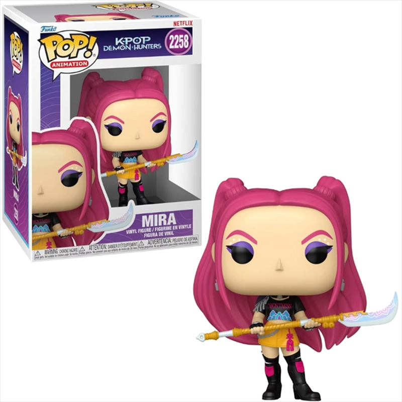 Funko pop! Animation: k-pop demon hunters - mira #2258 vinyl figure, , medium-null