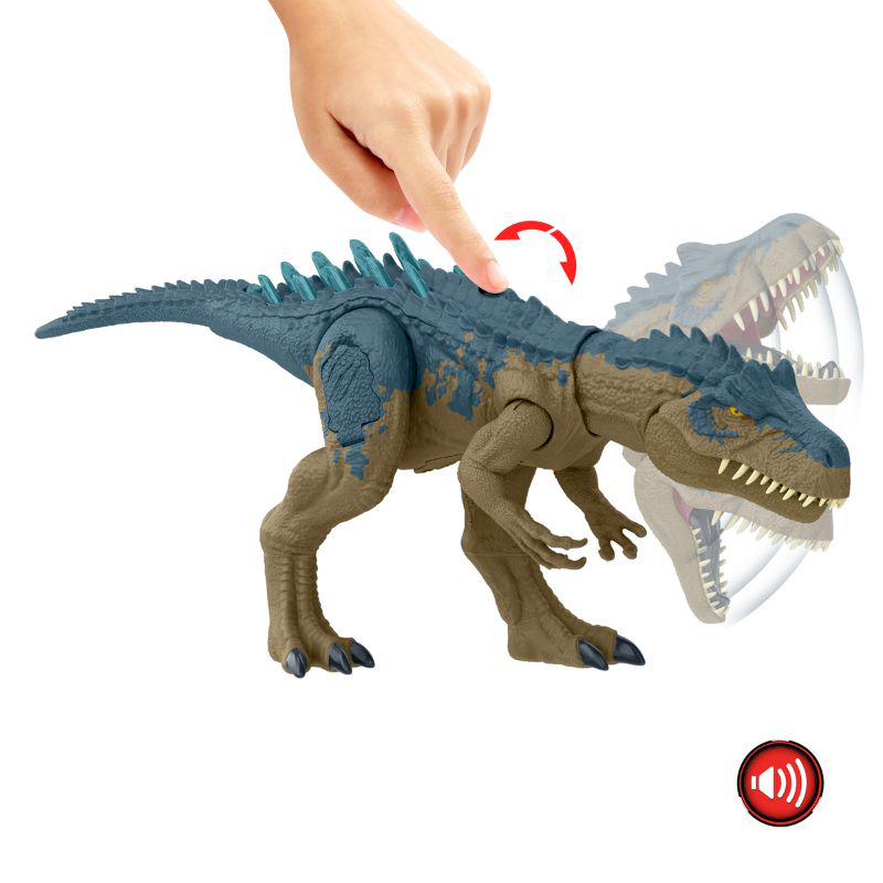Product image: Jurassic world ruthless rampage allosaurus hrx50, , medium-null