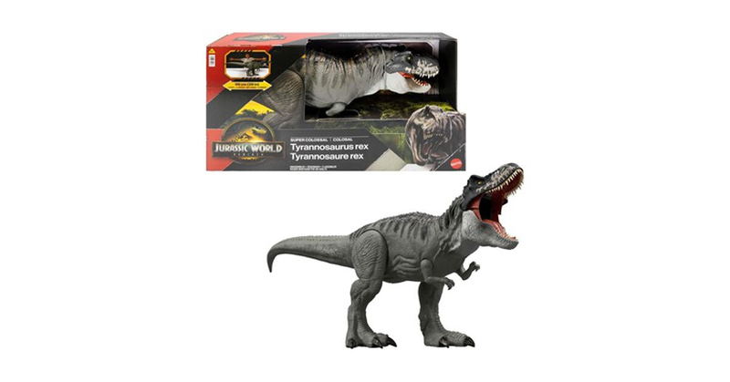Jurassic world rebirth super colossal t-rex (jgb52 ) 4y+, , medium-null