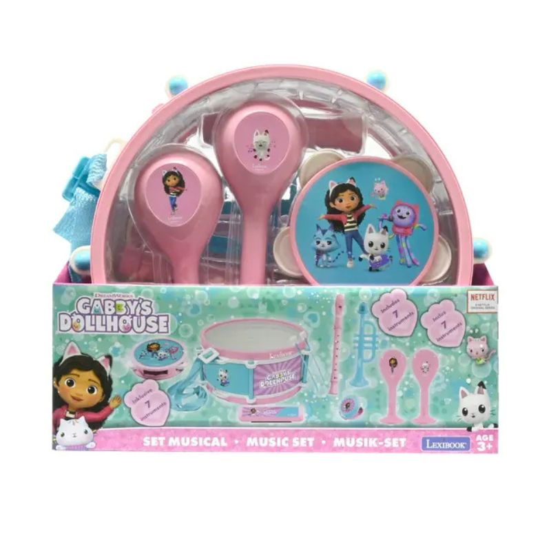 Gabbys dollhouse musical set 7pcs k360gdh, , medium-null