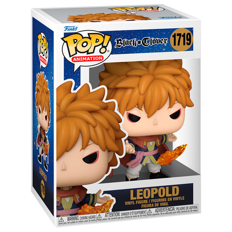 Product image: Funko pop! Animation: black clover leopold figure, , medium-null