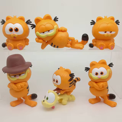 Garfield 6 pieces set 5.5-8cm