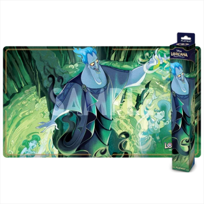 Disney lorcana tcg - reign of jafar - playmat - hades, , medium