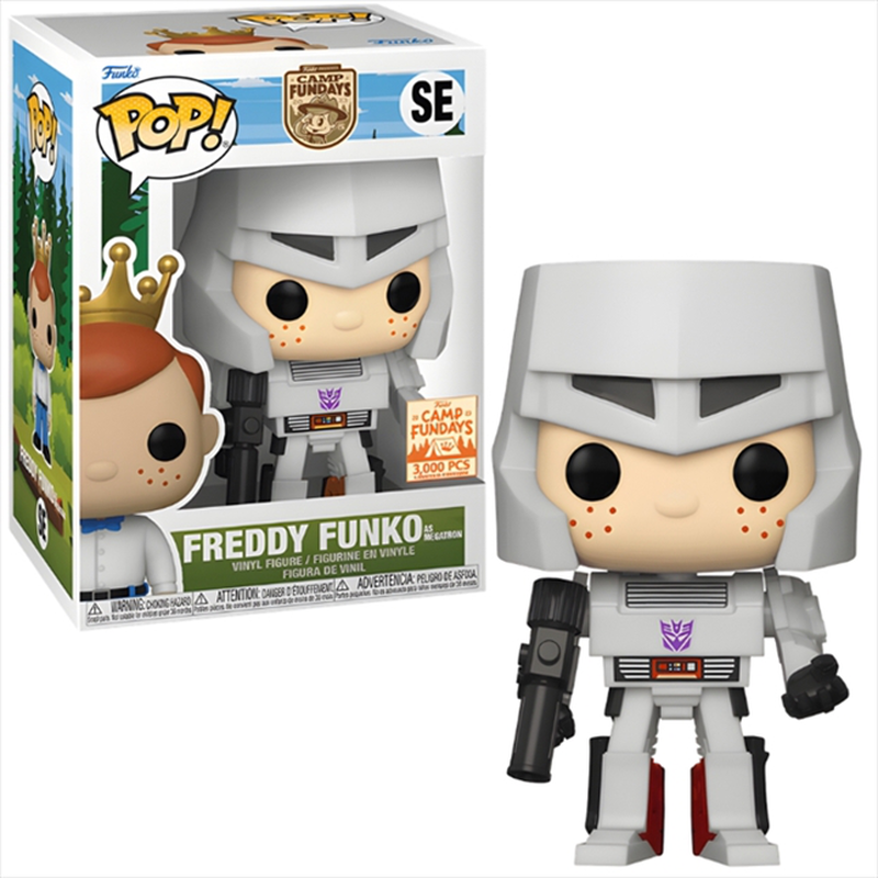 Funko pop! Fundays 2025 - freddy funko as megatron 3000pcs se online limited edition, , medium-null