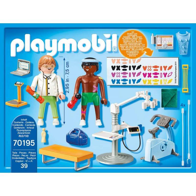 Playmobil 70195 city life hospital physiotherapist, , medium image number null