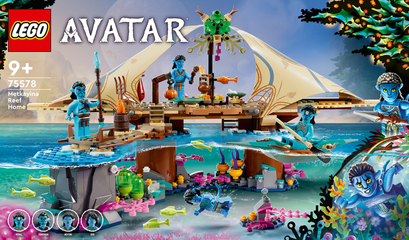 Lego avatar metkayina reef home 75578 &gamma;&iota;&alpha; &eta;&lambda;&iota;&kappa;ί&epsilon;&sigmaf; 9+ 528&tau;&mu;&chi;, , medium-null