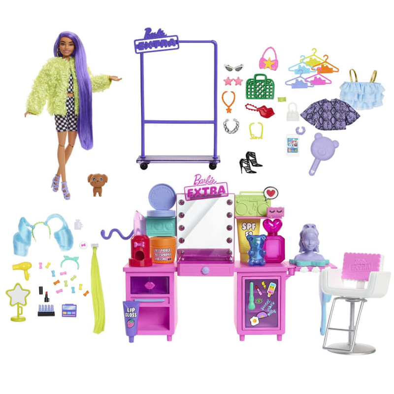 Barbie extra doll and playset gyj70, , medium-null