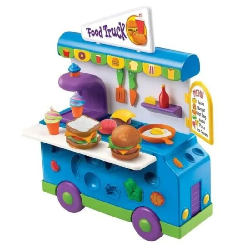 Cra- z- art softee dough food truck fun 66612, , medium-null