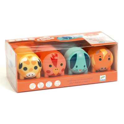 Djeco colours for little ones stamps for little ones - farm animals, , medium