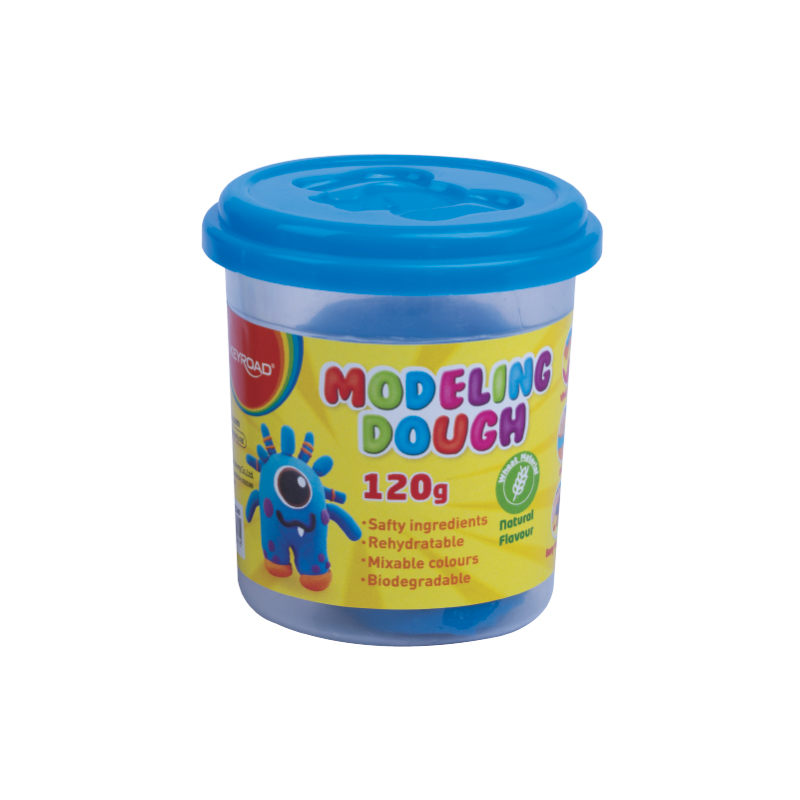 Product image: Modeling dough blue color 120g, , medium-null