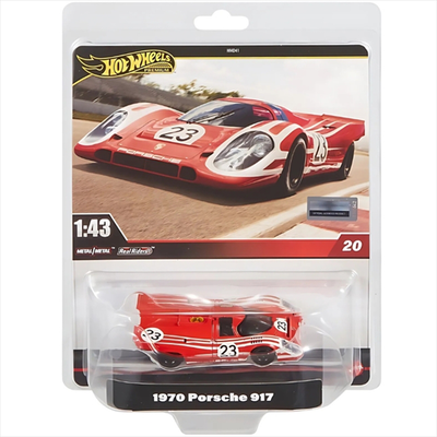 Mattel hot wheels premium 1/43 - 1970 porsche 917 - hwg48, , medium