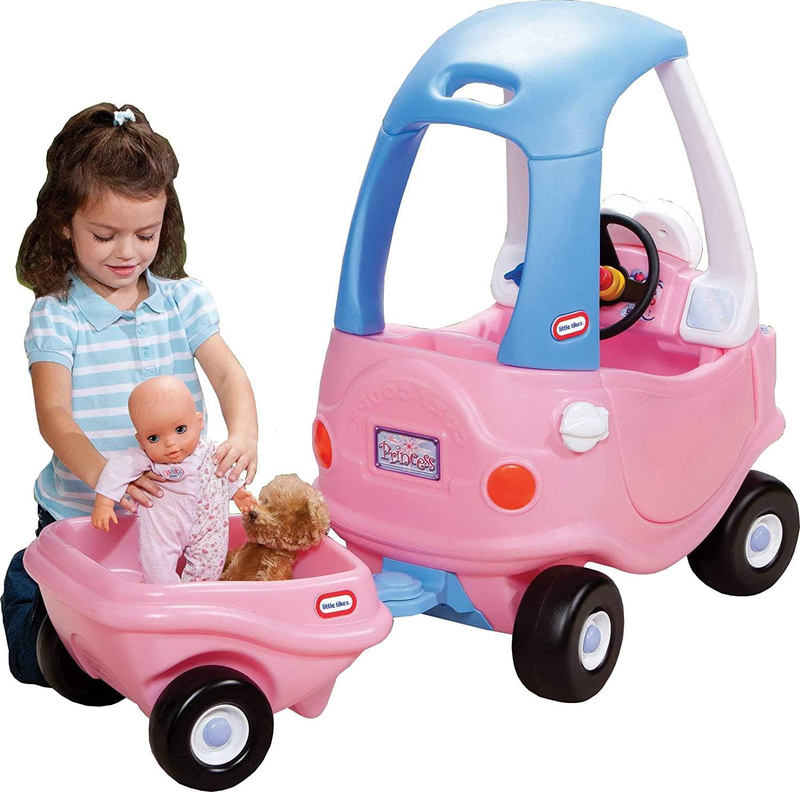 Little tikes cozy coupe princess trailer 621451e3x1 18m+, , medium image number null