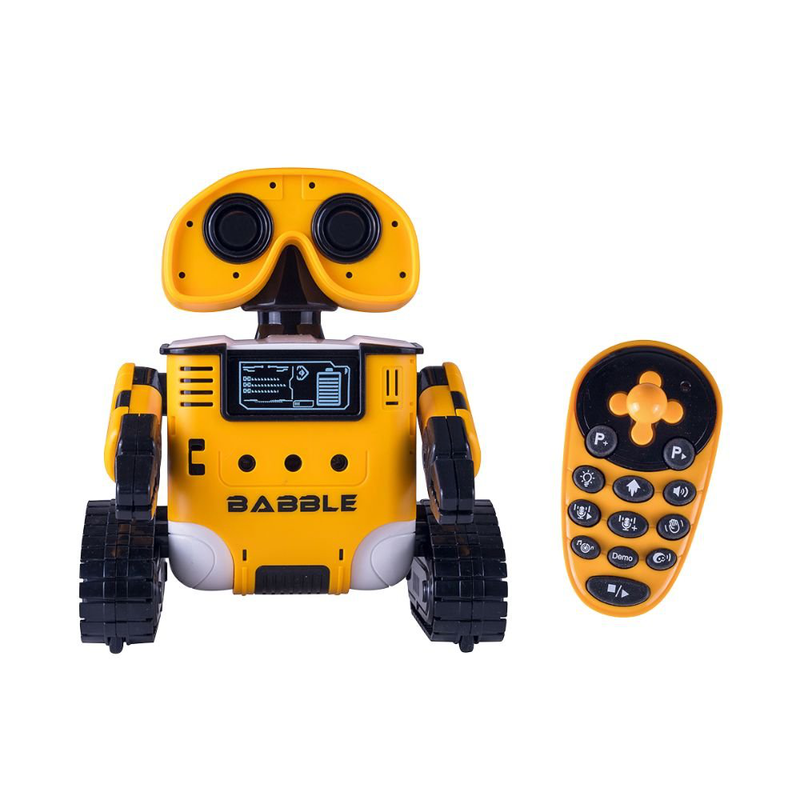 Product image: Τηλεκατεύθυνόμενο ρομπότ με προγραμματισμό, ήχο, φως, αλλαγή φωνής & τηλεχειριστήριο, , medium-null