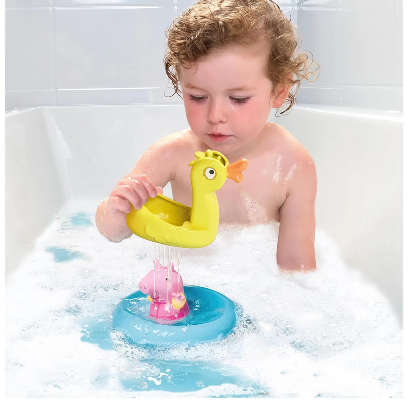 Peppa pig: duck & peppa bath float, , medium-null