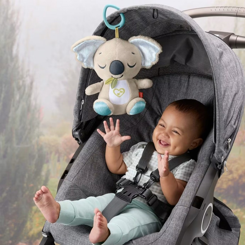 Fisher price on-the-go koala soother (jbd65) 0m+, , medium-null