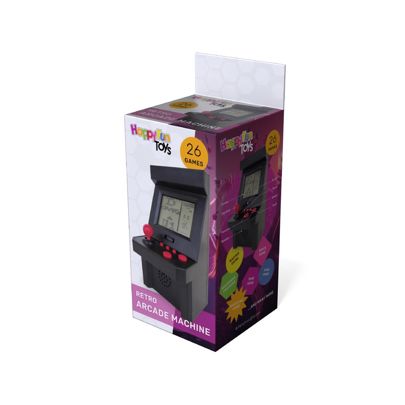 Retro desktop arcade machine with 26 games-null