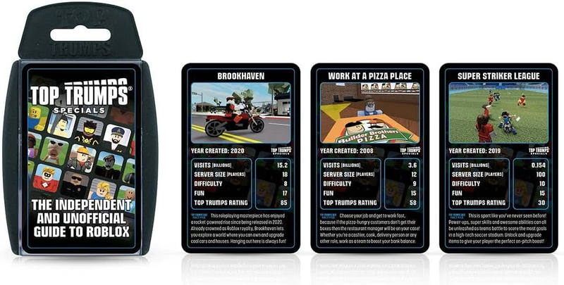 Product image: Top trumps the independent and unofficial guide to roblox-null