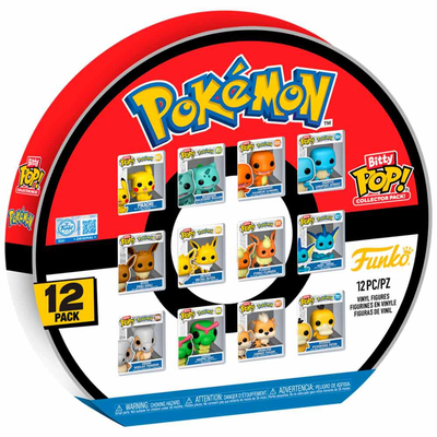 Funko pop! Bitty pop collector pack pokemon special edition figures, , medium