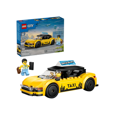 Lego city yellow taxi, , medium